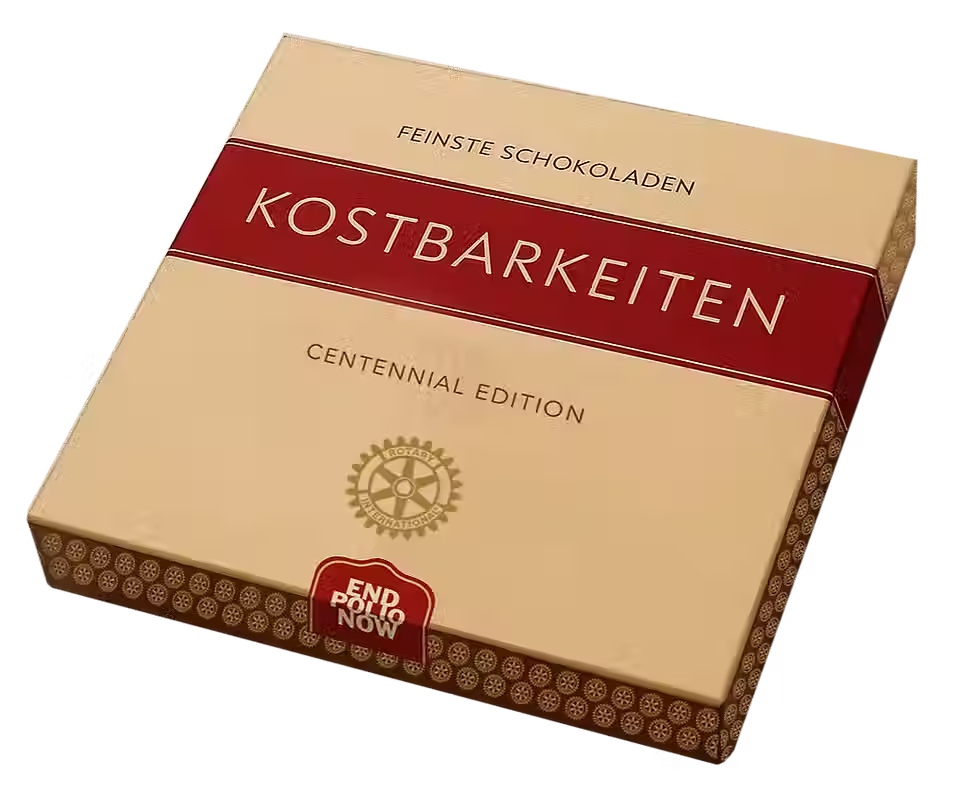 Schokoladen-Geschenkbox Centennial Edition